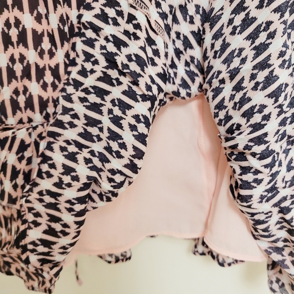 SPRING/ SUMMER DRESS Black Pink digital pattern dress - Picture 10 of 12